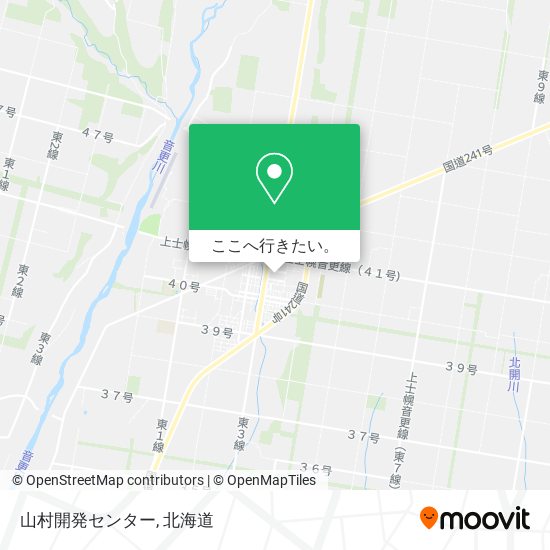 山村開発センター地図