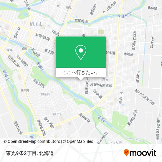 東光9条2丁目地図