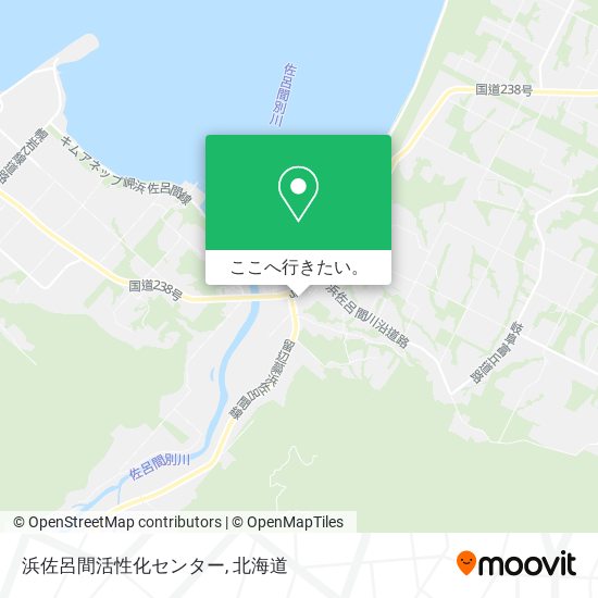 浜佐呂間活性化センター地図