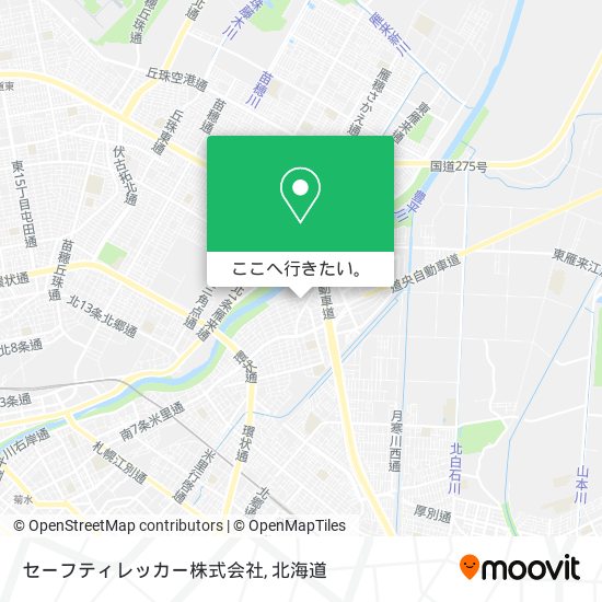 セーフティレッカー株式会社地図