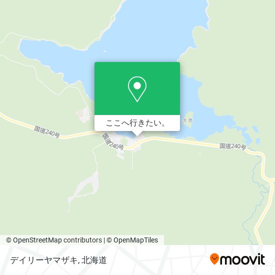 デイリーヤマザキ地図