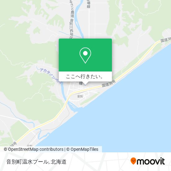 音別町温水プール地図