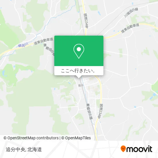 追分中央地図