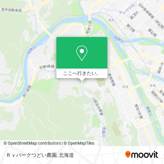 Ｒｖパークつどい農園地図