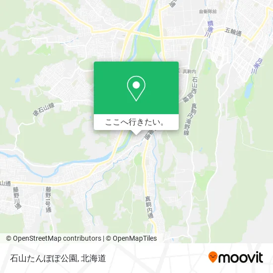 石山たんぽぽ公園地図