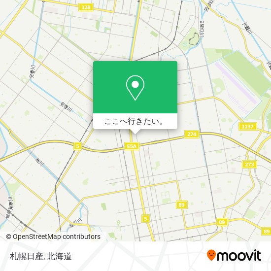 札幌日産地図