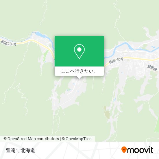 豊滝1地図