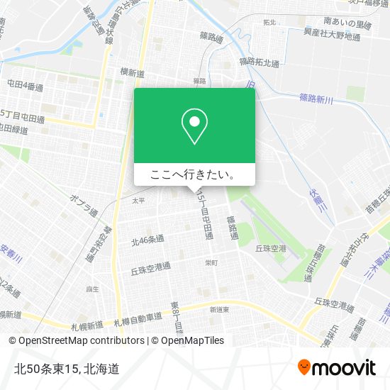 北50条東15地図