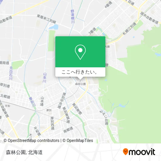 森林公園地図