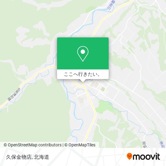 久保金物店地図