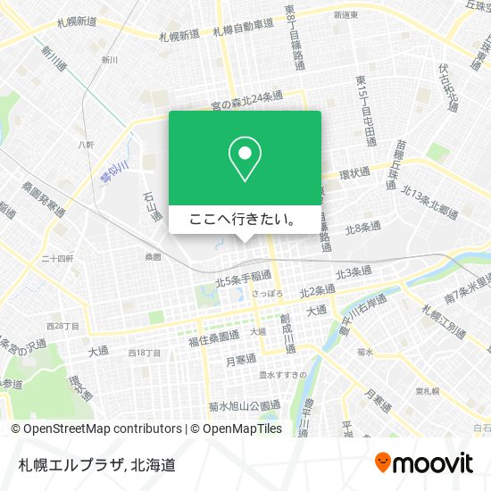 札幌エルプラザ地図