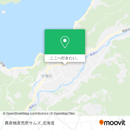 農産物直売所サムズ地図