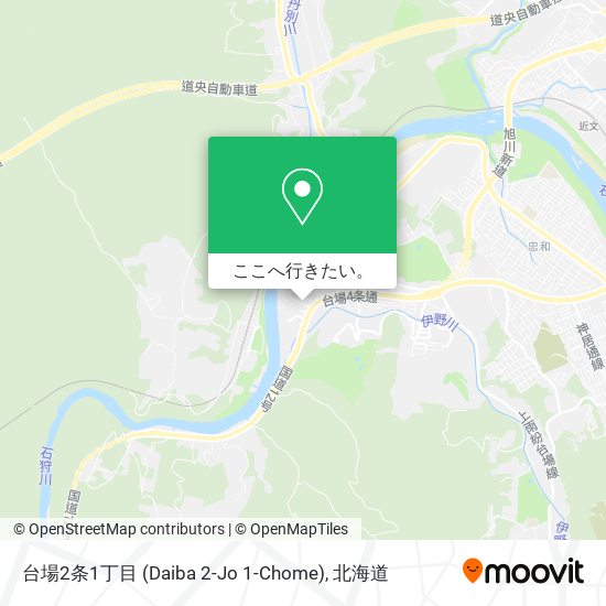 台場2条1丁目 (Daiba 2-Jo 1-Chome)地図