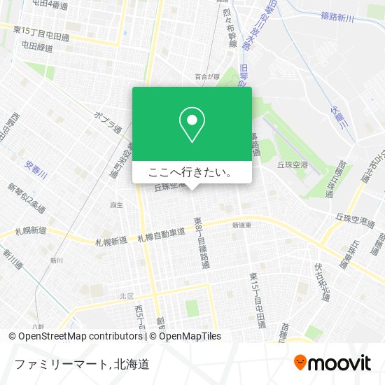 ファミリーマート地図