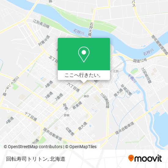 回転寿司トリトン地図