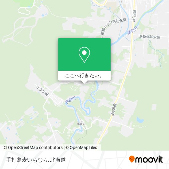 手打蕎麦いちむら地図