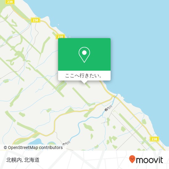 北幌内地図
