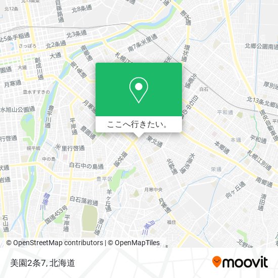 美園2条7地図