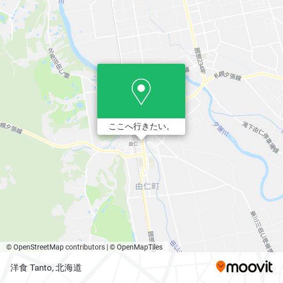 洋食 Tanto地図