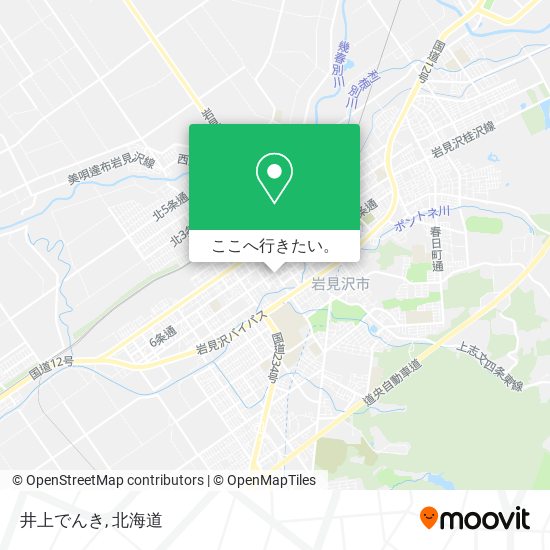 井上でんき地図