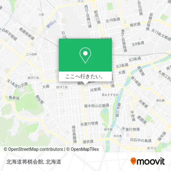 北海道将棋会館地図