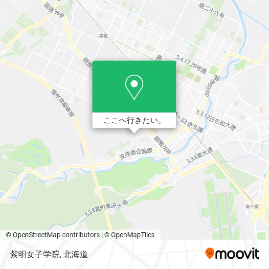 紫明女子学院地図