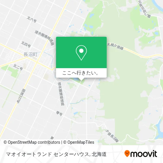 マオイオートランド センターハウス地図