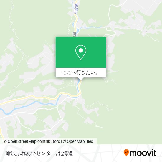 蟠渓ふれあいセンター地図