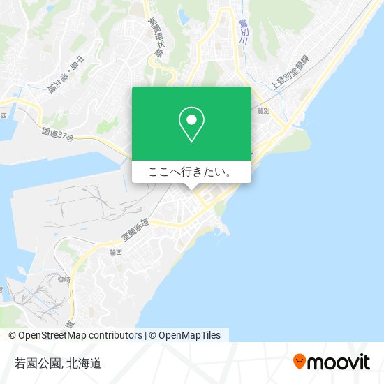 若園公園地図