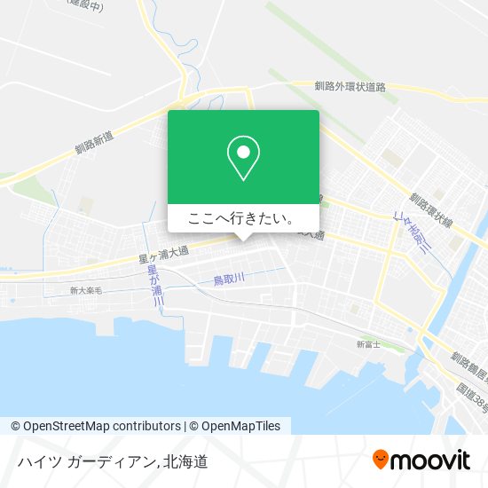 ハイツ ガーディアン地図