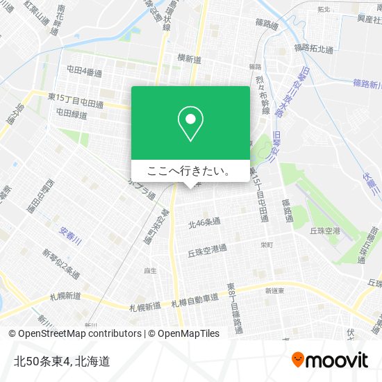 北50条東4地図