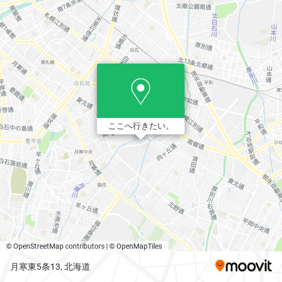 月寒東5条13地図