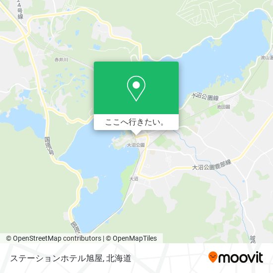 ステーションホテル旭屋地図