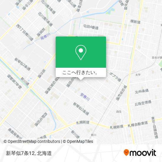 新琴似7条12地図