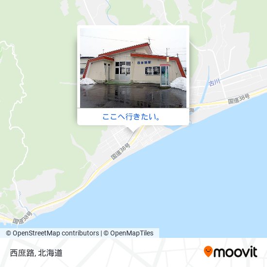 西庶路地図