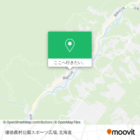 優徳農村公園スポーツ広場地図