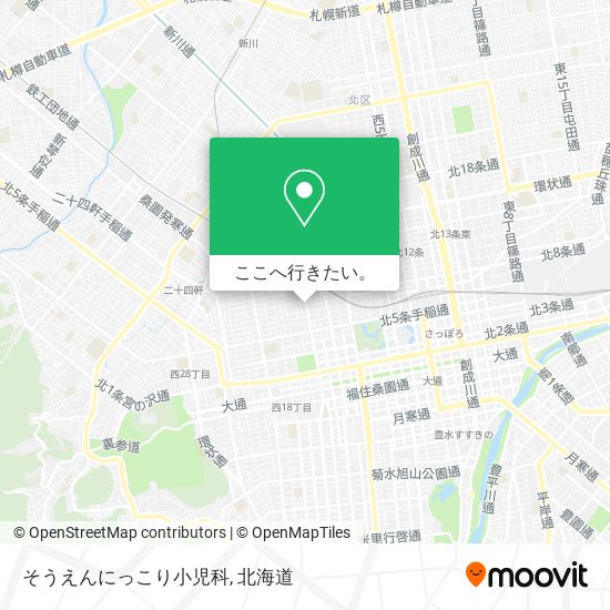 そうえんにっこり小児科地図