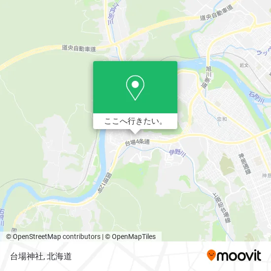 台場神社地図