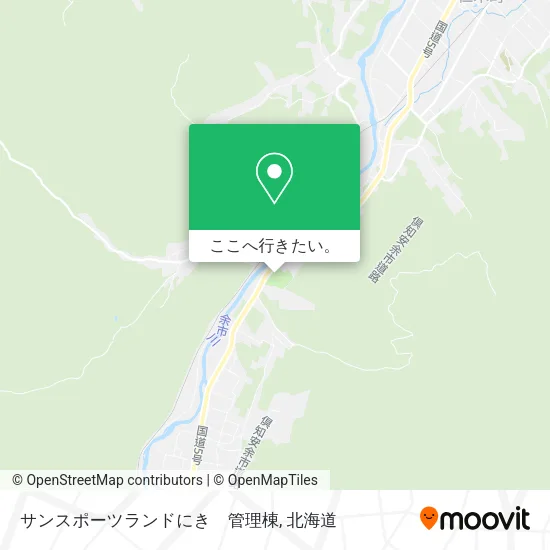 サンスポーツランドにき　管理棟地図
