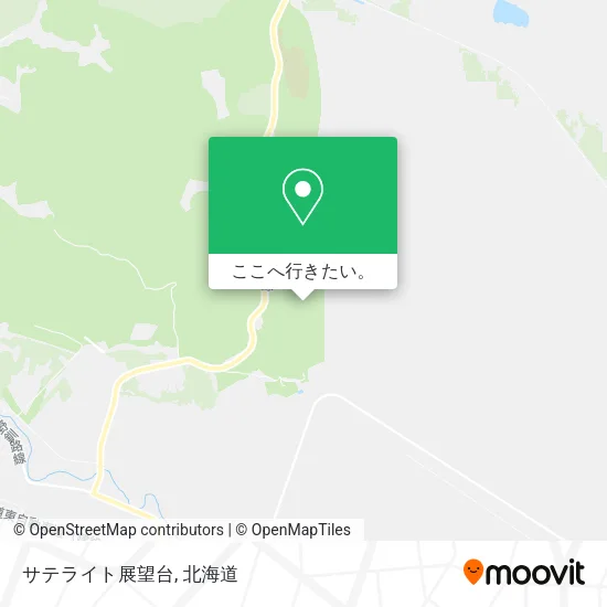 サテライト展望台地図