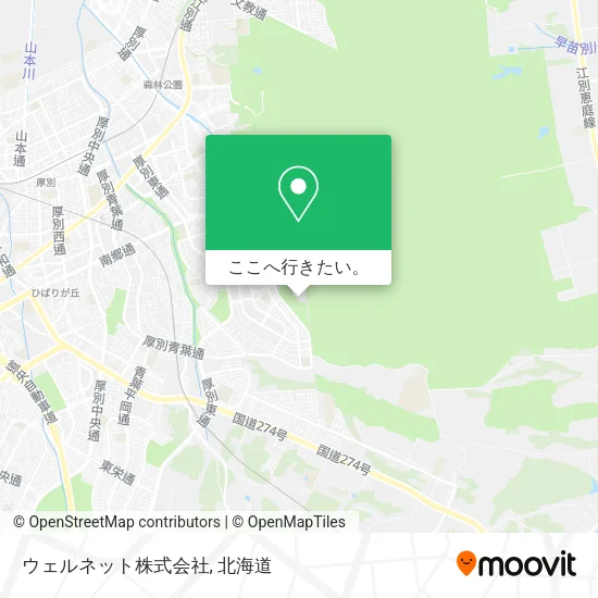 ウェルネット株式会社地図