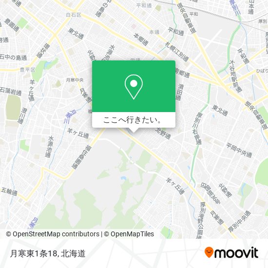 月寒東1条18地図