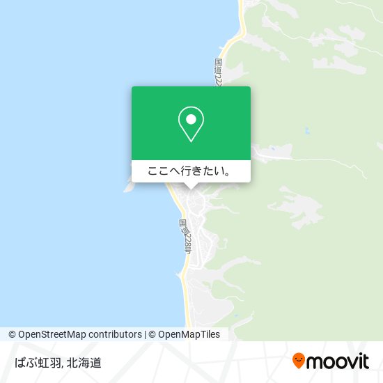 ぱぶ虹羽地図