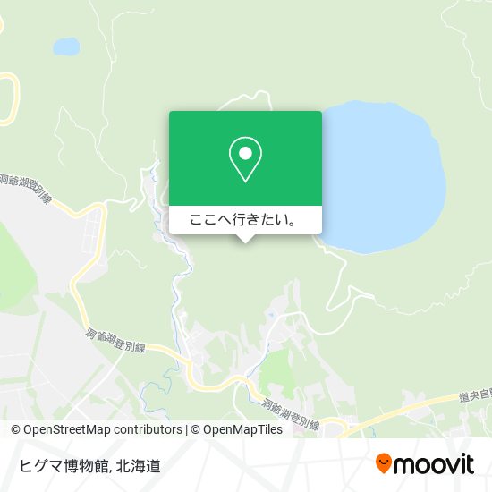 ヒグマ博物館地図