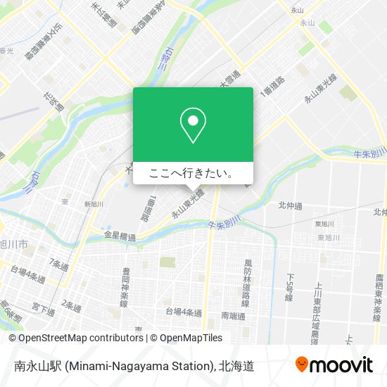 南永山駅 (Minami-Nagayama Station)地図
