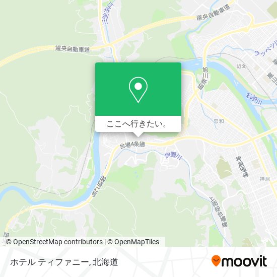 ホテル ティファニー地図