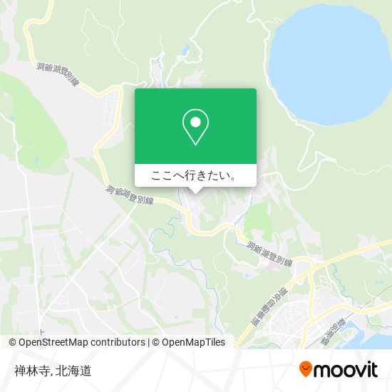 禅林寺地図