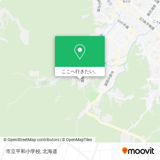 市立平和小学校地図