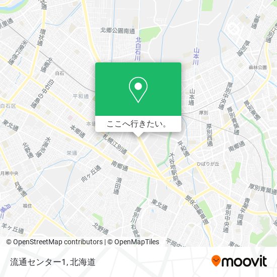 流通センター1地図