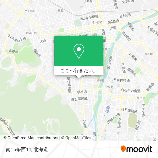 南15条西11地図